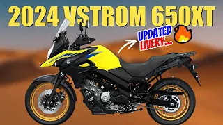 2024 SUZUKI V STROM 650XT, updated new colors and features