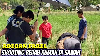 ADEGAN DI SAWAH‼️FAREL PRAYOGA SHOOTING BEDAH RUMAH DI BEKASI