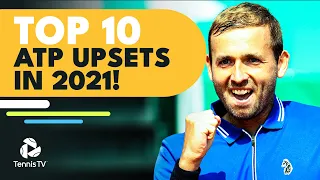 Top 10 ATP Upsets & Shock Results In 2021! 😲