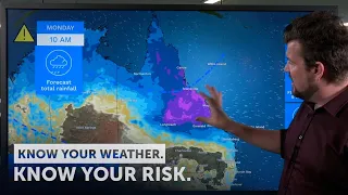 Severe Weather Update: Heavy rainfall for north east Australia