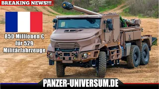 Frankreich kauft 529 Caesar MKII & Serval - Rheinmetall kauft rumänischen Fahrzeughersteller!