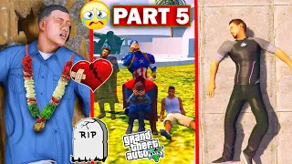 Franklin Died Emotional Video GTA 5 With Avengers | PART 5😢 in GTA 5