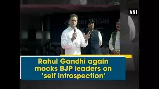 Rahul Gandhi again mocks BJP leaders on ‘self introspection’ - Gujarat News