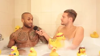 Dimitri (Les Anges 8) dans le bain de Jeremstar - INTERVIEW