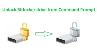 unlock bitlocker drive from command prompt