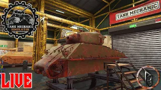 Tank Mechanic Simulator - Live - Rég szereltünk!!!