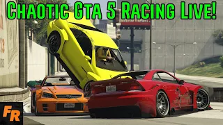 The Wonderfully Chaotic World Of Gta 5 Racing Live!