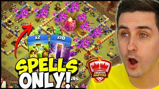 Most INSANE Spell Combo in CLASH!! Creative Masters Series 3.0