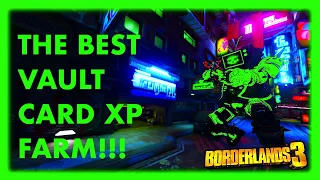 THE BEST VAULT CARD XP FARM!! | BORDERLANDS 3 | DLC 6