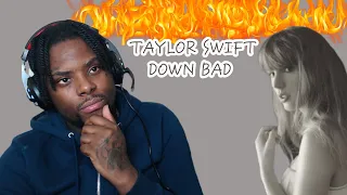 Taylor Swift - Down Bad (Official Lyric Video) | REACTION