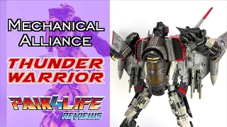 Transformers Mechanical Alliance Thunder Warrior (Bumblebee Blitzwing) // Paik4Life Reviews