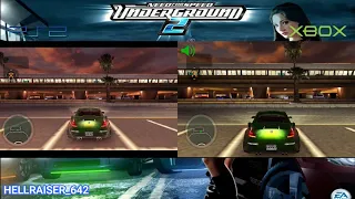 Need for Speed Underground 2 PS2 vs Xbox - Side by Side Comparison