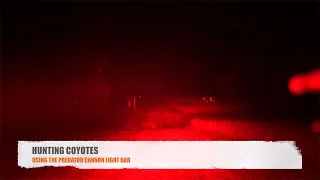 Coyote Hunting at Night with the Predator Cannon Hunting Light by Outrigger Outdoors