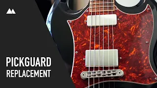 Gibson SG Pickguard Replacement - Not instructional