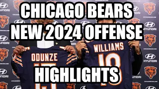 2024 Chicago Bears New Offense || Player Highlights || #nfl #chicagobears #bears #football