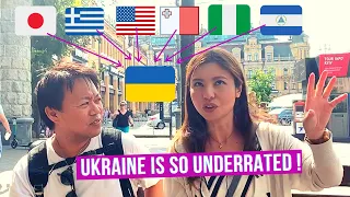 Реакція іноземців з 6 різних країн на Україну