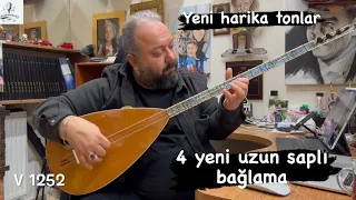 Yeni 4 adet birbirinden harika yarı profesyonel uzun saplı bağlama ⭐️⭐️⭐️⭐️⭐️