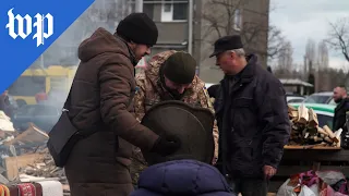 The volunteers providing food and warmth to a city at war