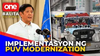 PBBM, naniniwalang hindi naging maganda ang implementasyon ng PUV modernization program