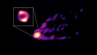 Black hole blasting powerful jet directly imaged for the first-time ever!