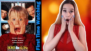 Home Alone (1990) MADE ME CACKLE LAUGH | First Time Watching  | Movie React | Movie Review