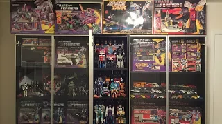 Vintage 1980’s G1 Transformers Collection Room Display - IKEA Billy Bookcase