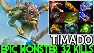 TIMADO [Medusa] Epic Monster Carry 32 Kills Full 9 Slotted Dota 2