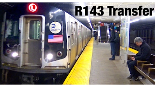 ⁴ᴷ R143 Transfer Trains on the D and R Lines