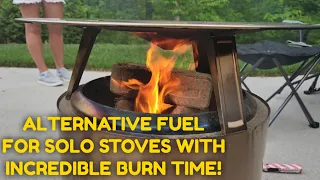 Inexpensive Alternative Fuel for Solo Stoves with Incredible Burn Time!