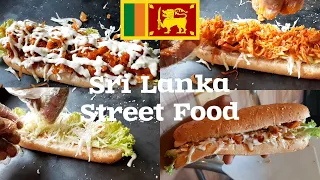 Sri Lanka Street Food - Submarine Sandwich - Street Food Sri Lanka - Sri Lanka Food #streetfood