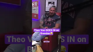 Theo Von GOES IN on Brendan Schaub 🤣🤣 HILARIOUS TFATK Moment #shorts #fyp