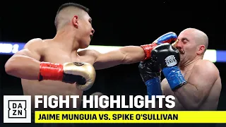 HIGHLIGHTS | Jaime Munguia vs. Spike O'Sullivan
