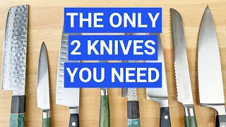 The Only 2 Kitchen Knives You Need (And 4 You Don’t)