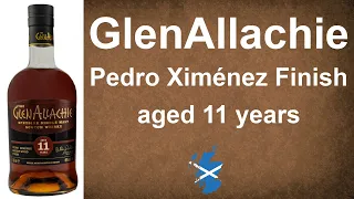 GlenAllachie Pedro Ximénez Sherry Finish aged 11 years Single Malt Scotch Review by WhiskyJason