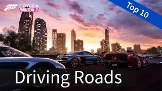 Forza Horizon 3: Top 10 Roads to Drive!!