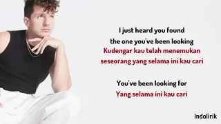 Charlie Puth – We Don't Talk Anymore  ft Selena Gomez | Lirik Terjemahan