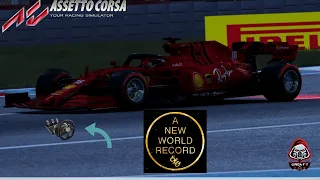 WORLD RECORD -F1 2020 Charles Leclerc HotLap -Abu Dhabi Night Replay and onboard 60Fps