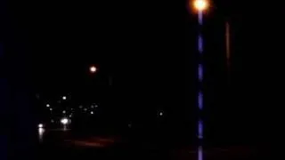 30 seconds: outside my house at night