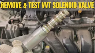 Remove & Test VVT Solenoid Valve | P0016 | P0011 | Hyundai i30