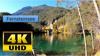 Fernsteinsee ,Nassereith, Tirol 🚣🏔 - 4K 60Fps #tirol #fernsteinsee #nassereith