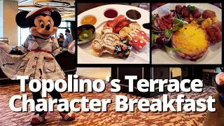 Topolino's Terrace Character Breakfast at Disney's Riviera Resort