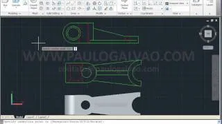 AutoCAD - Gerar desenho do 3D para 2D (FlatShot)