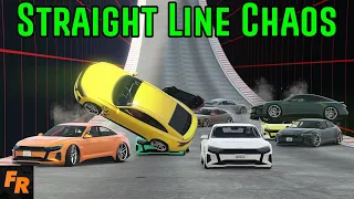 The Chaos Of Racing In A Straight Line! - Gta 5 Racing