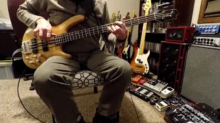 Talking Heads - Burning Down The House (bass cover)