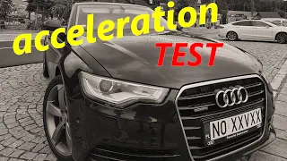 Acceleration 0-200 / 3.0 TDI 245KM/580NM