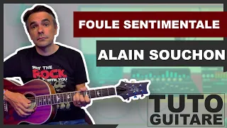 Foule Sentimentale -  Alain Souchon  - Play Along Guitare Facile