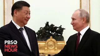 Chinese president visits Putin in Russia as the countries increase cooperation