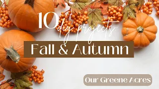 10 WAYS TO UPCYCLE THRIFTED & DOLLAR STORE ITEMS INTO FALL DECOR