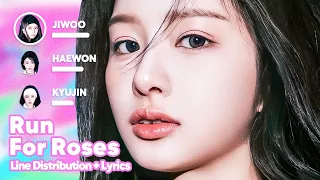 NMIXX - Run For Roses (Line Distribution + Lyrics Karaoke) PATREON REQUESTED