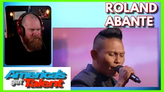 ROLAND ABANTE | When A Man Loves A Woman (AGT 2023) Reaction